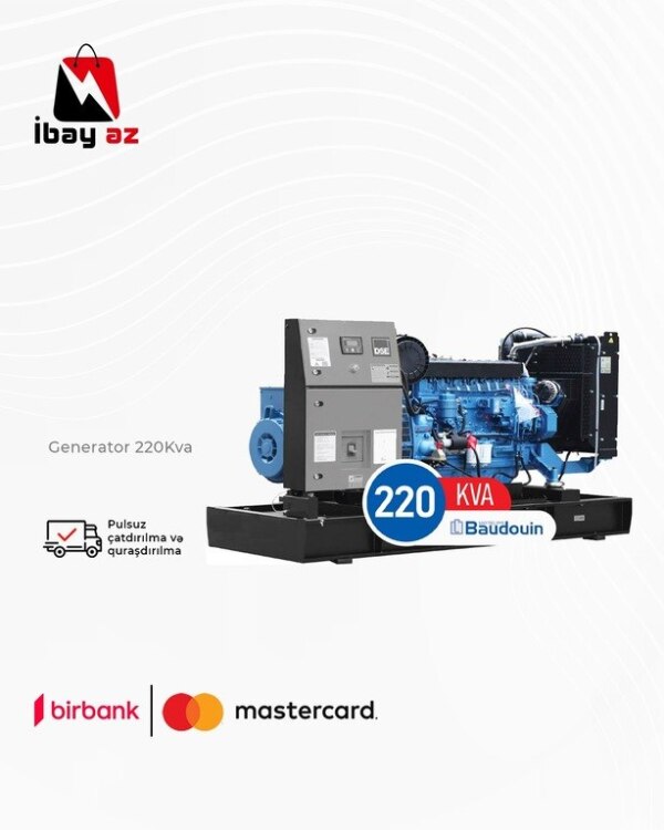 Generator 220Kva