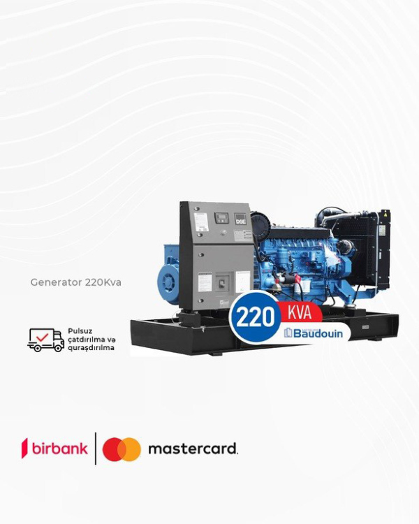 Generator 220Kva
