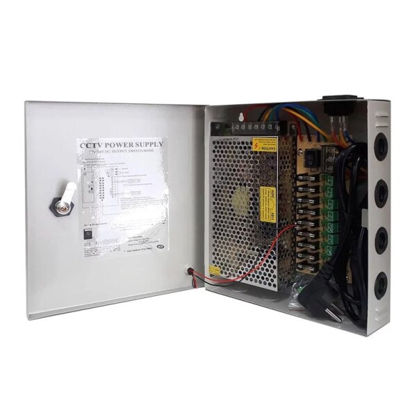 Videomüşahidə kamerası üçün qida bloku 12V 20A