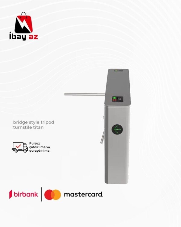 Titan Bridge Style Tripod Turnstile