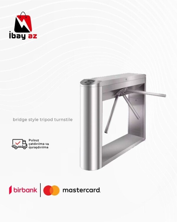Bridge Style Tripod Turnstile