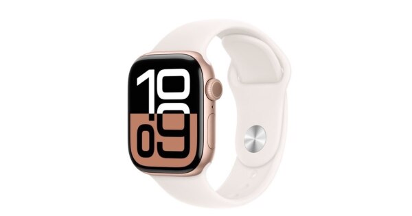 Apple Watch Series 10 Aluminum Rose Gold 42mm