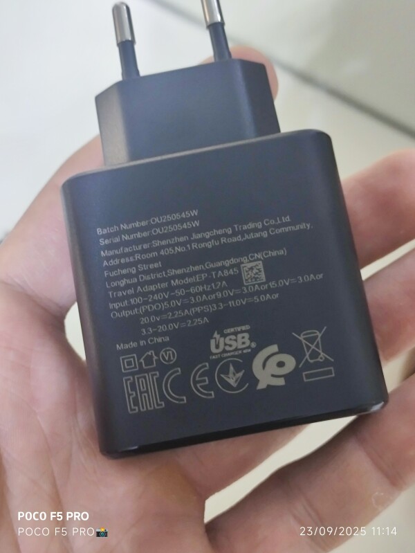45W sürətli şarj adapter