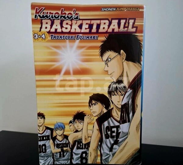 Ingilis dilində kitab" Kuroko's Basketball"