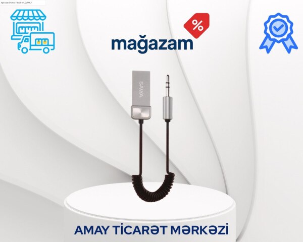 Kabel Bluetooth Saiya YDM95 AUXUSB 17 m