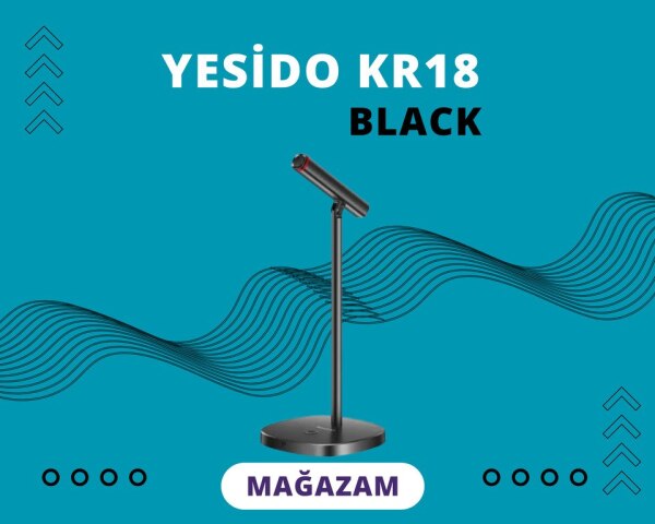 Mikrofon Yesido KR18 Black
