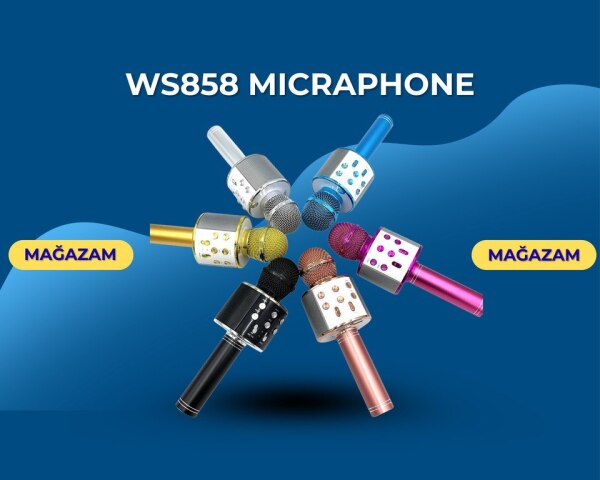 Ws858 Rose Gold microphone