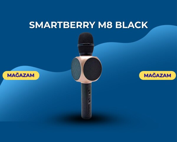 Smartberry M8 black mikrofon