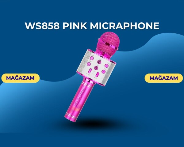 Ws858 Pink micraphone