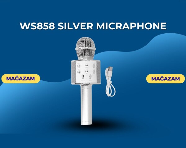 Ws858 Silver micraphone