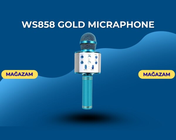 Ws858 Gold micraphone