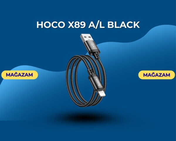 Hoco X89 AL black