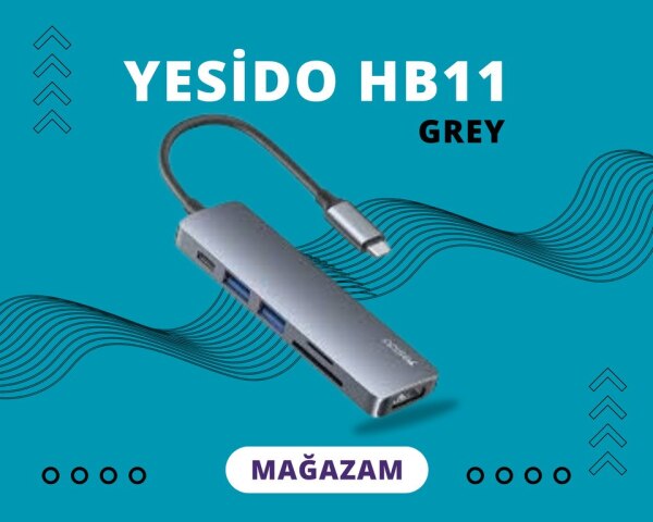 Yesido HB11 yüksək sürətli enerji ötürmə və şarj