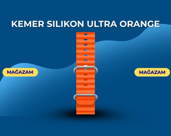 Kəmər silikon Ultra orange