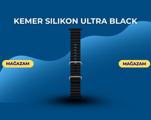 Kəmər silikon Ultra black