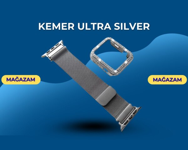 Ultra silver kəmər