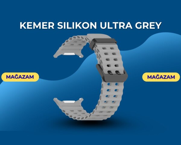 Kəmər Silikon Ultra Grey