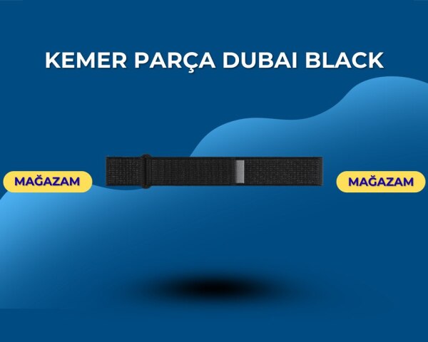 Parça kəmər Dubai black