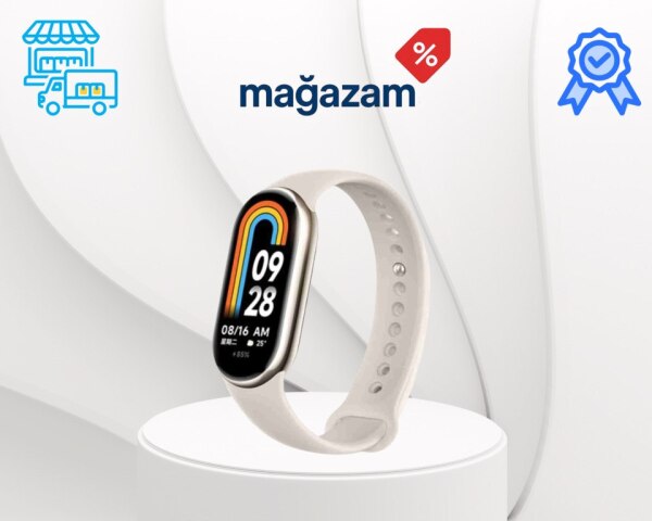Smart qolbaq Xiaomi Smart Band 8 WhiteAğ