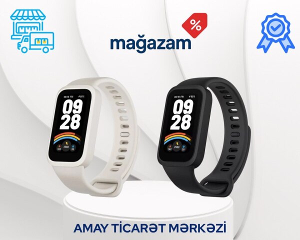 Xiaomi Mi Band 9 Active BlackWhite smart band
