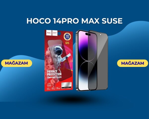 Hoco 14Pro Max şüşəsi
