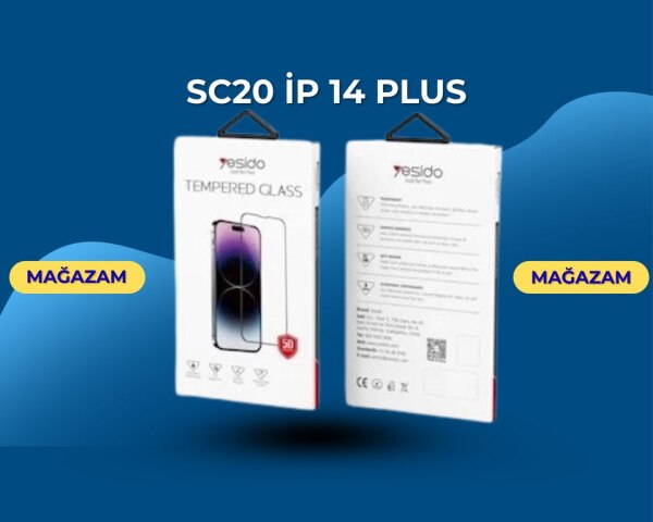 Yesido SC20 İPhone 14 Plus ekran qoruyucusu