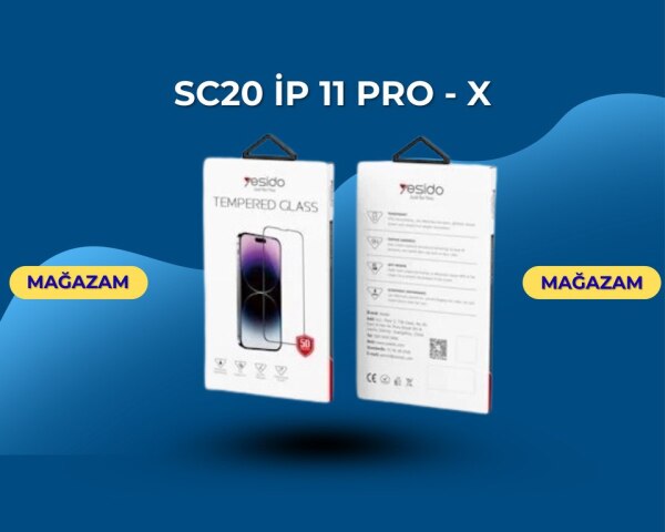 Sc20 İp 11 pro  X ekran qoruyucusu