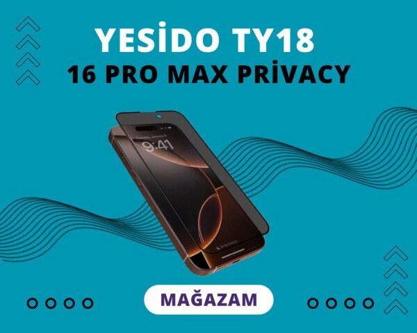 Yesido TY18 ekran qoruyucusu