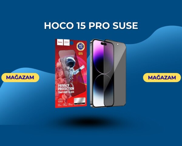 Hoco 15 Pro şüşəsi