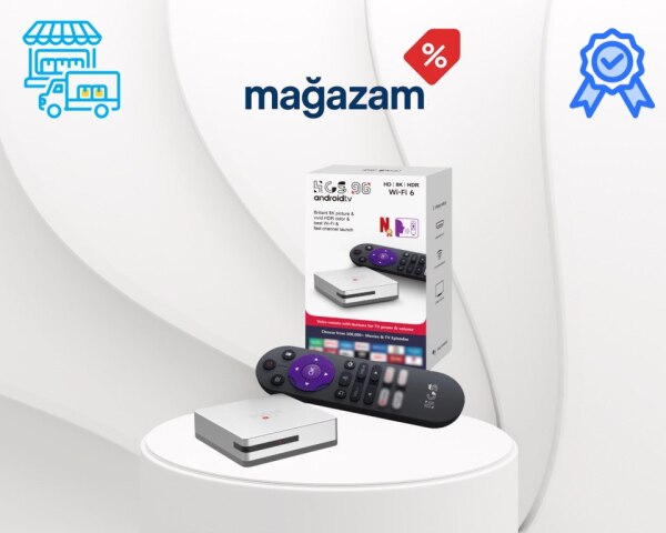 TV Boks HCS96 Android 13 8K 4Gb64Gb