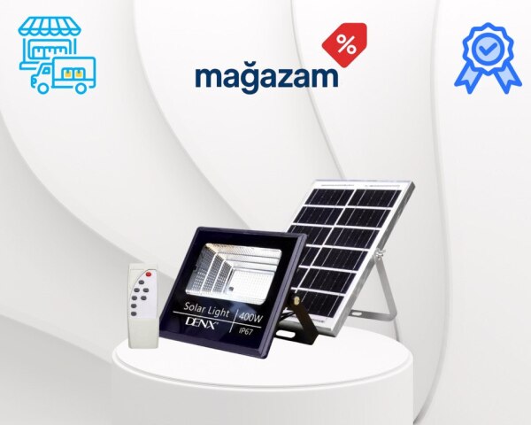 Günəş enerjili ev işığı Denx DX2075