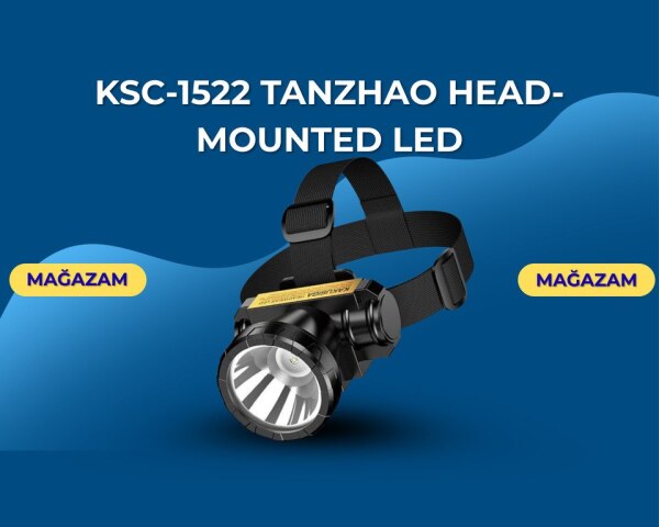 Baş fənəri KSC1522 TANZHAO headmounted LED