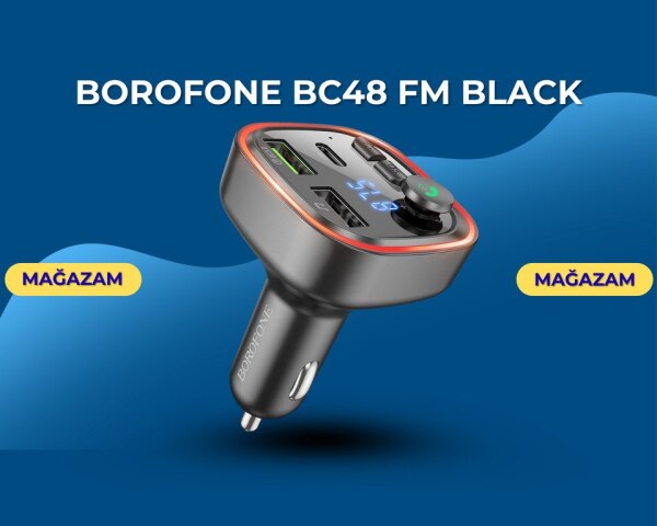 Borofone BC48 FM black