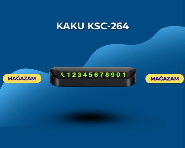 Avtomobil park kartı Kaku Ksc264