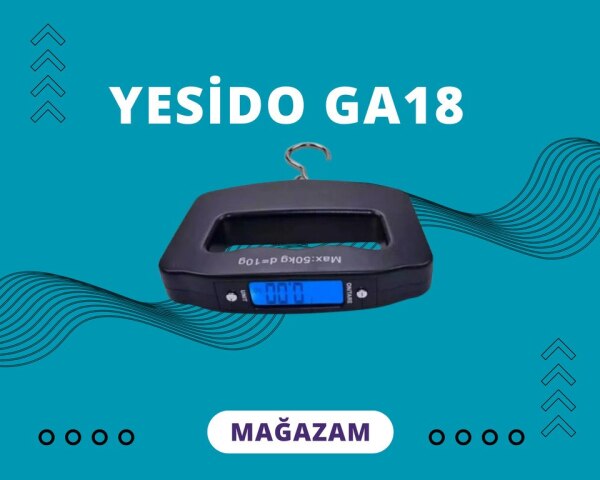 YesidoGA18 Portativ baqaj tərəzisi