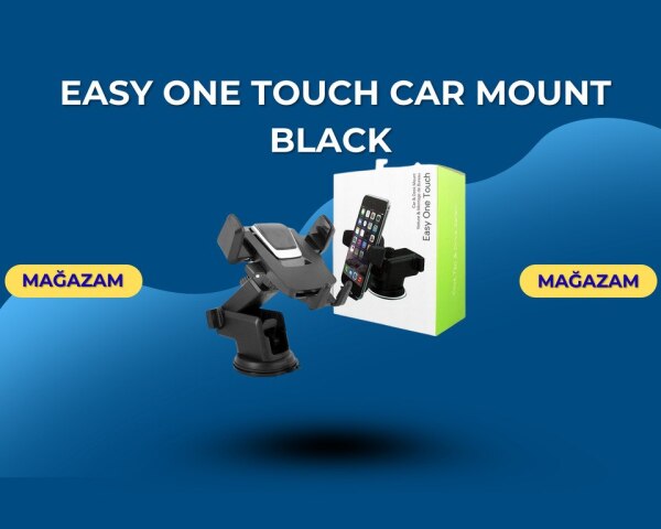 Easy One Touch Car Mount black
