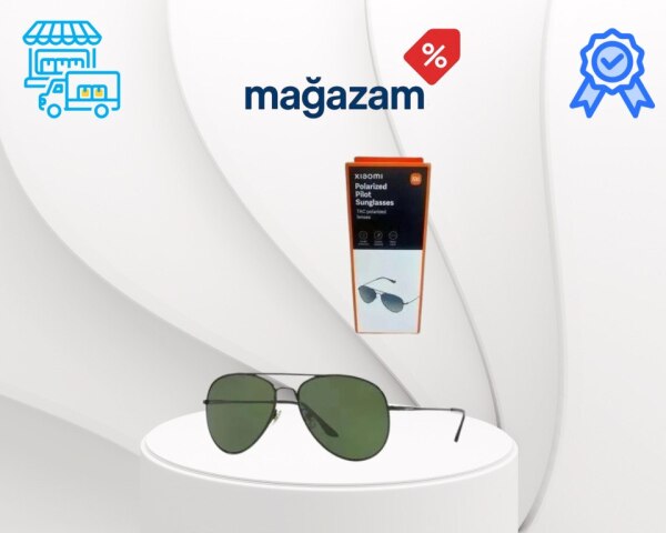 UV Günəş Eynəyi Xiaomi Polarized Pilot Sunglasses Green