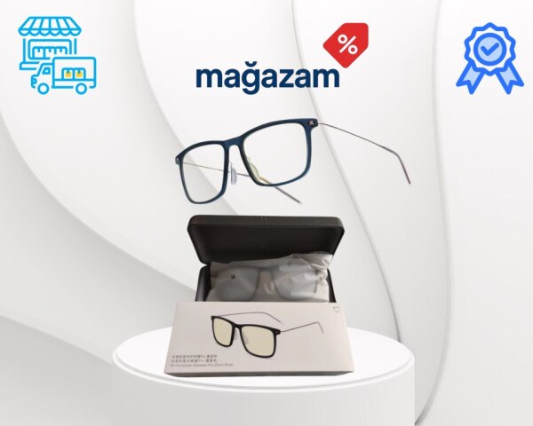 Kompüter eynəyi Xiaomi Computer Glasses Pro HMJ02TS Dark Blue