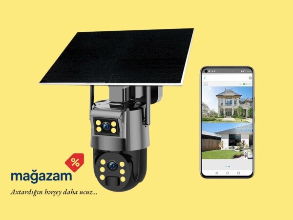 Geek Space HD outdoor solar kamera
