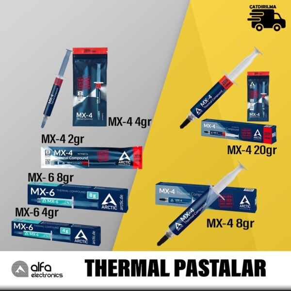 Thermal pastalar