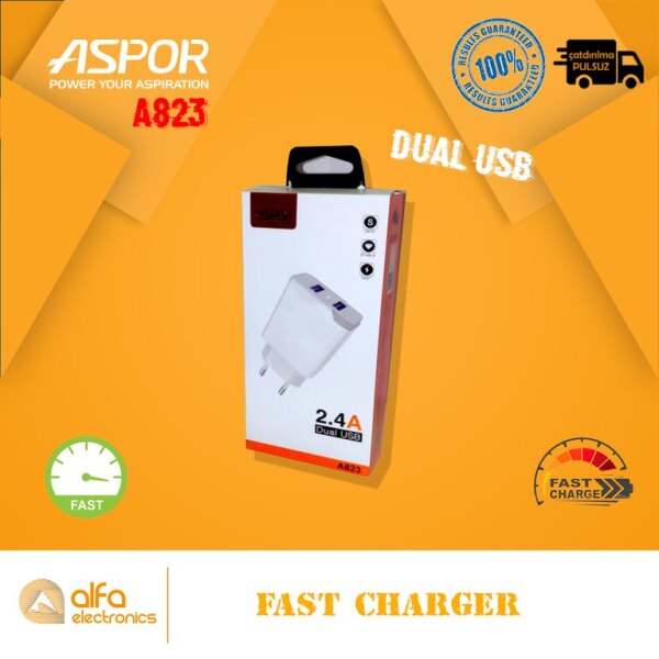 Adapter Aspor A823 Fast Charge