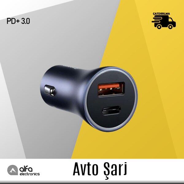 Avto adapter PD