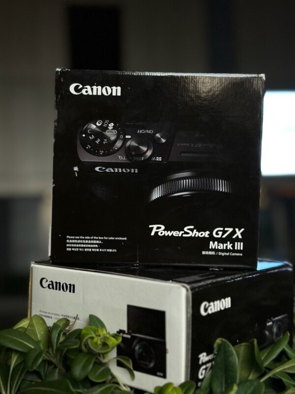 Canon Powershoot G7X Mark iii
