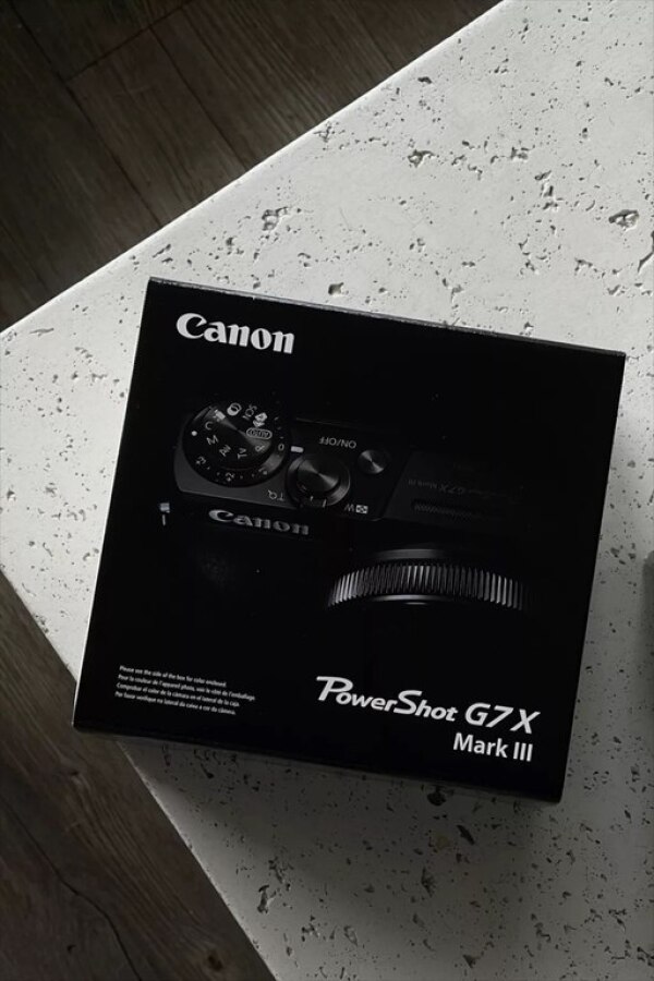 Canon Powershot G7 X Mark lll fotoaparatı