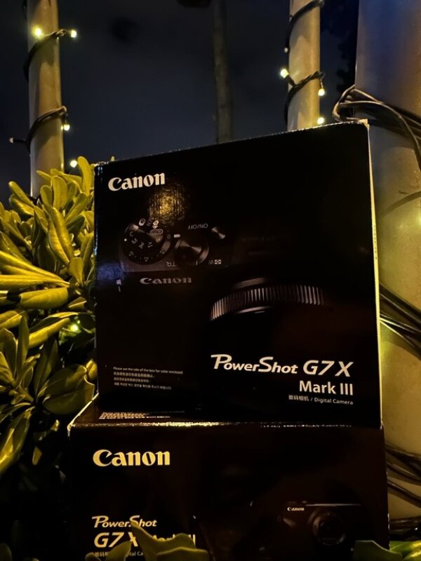 Canon G7X Mark 3