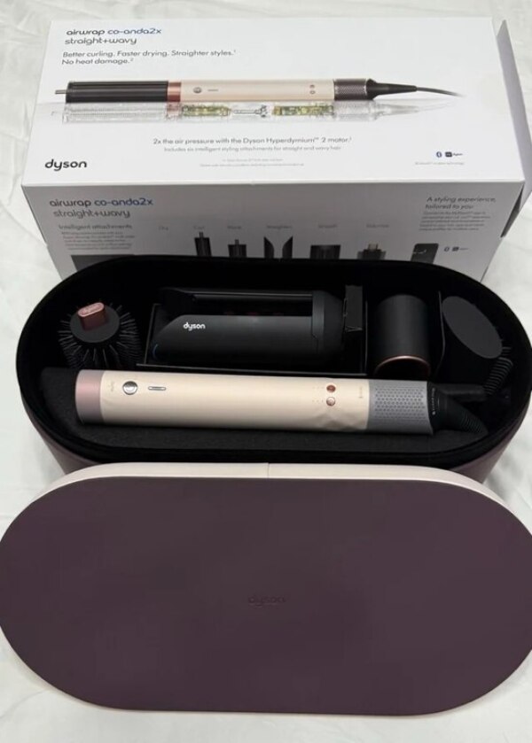 Fen Dyson Airwrap coanda 2x ceramic pink