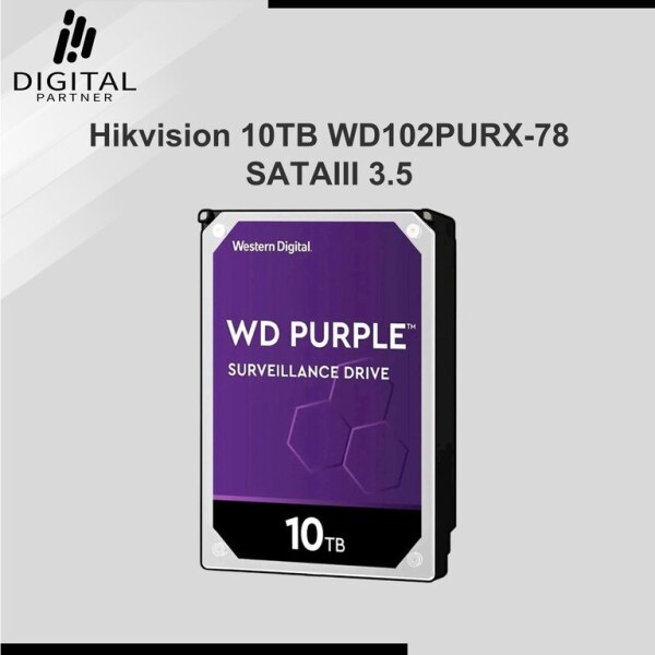 Sərt disk Hikvision 10TB WD102PURX78 SATAIII 35