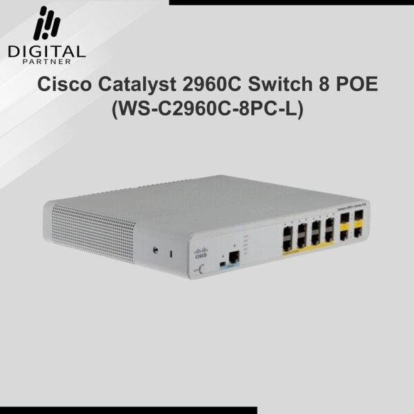 Cisco Catalyst 2960C Switch 8 POE WSC2960C8PCL