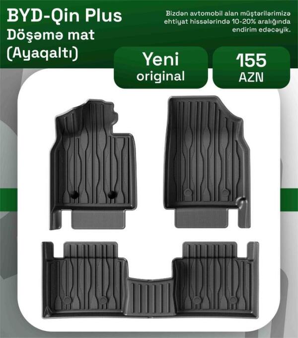 BYD Qin Plus ayaqaltlıqları