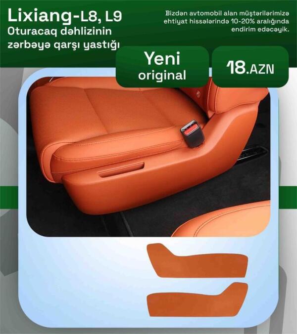 Lixiang L8 Lixiang L9 oturacaq dəhlizin zərbəyə qarşi yastığı